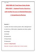 GCU NUR 631 FINAL EXAM STUDY GUIDE 2026 &ndash; COMPLETE REVIEW & PRACTICE QUESTIONS