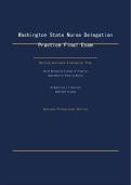 Washington State Nurse Delegation Practice Final Exam &ndash; Nursing Assistant & Caregiver Prep