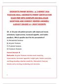 GEORGETTE PMHNP REVIEW 1&colon; COMPREHENSIVE PSYCHIATRIC MENTAL HEALTH NURSE PRACTITIONER EXAM PREP