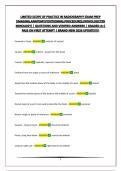 LIMITED SCOPE OF PRACTICE IN RADIOGRAPHY EXAM PREP &lbrack;IMAGING&comma;ANATOMY&comma;POSITIONING&comma;PROCEDURES&comma;PATHOLOGY&comma;TERMINOLOGY&rcub; &vert; QUESTIONS AND VERIFIED ANSWERS &vert; GRADED A&plus;&vert; PASS ON FIRST ATTEMPT &vert; BRAND NEW 2026 UPDATE&excl;&excl;&excl;&excl;&excl;