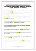 LIMITED SCOPE OF PRACTICE IN RADIOGRAPHY CORE EXAM &vert; QUESTIONS AND VERIFIED ANSWERS &vert; GRADED A&plus;&vert; PASS ON FIRST ATTEMPT &vert; BRAND NEW 2026 UPDATE&excl;&excl;&excl;&excl;&excl;