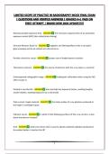 LIMITED SCOPE OF PRACTICE IN RADIOGRAPHY MOCK FINAL EXAM &vert; QUESTIONS AND VERIFIED ANSWERS &vert; GRADED A&plus;&vert; PASS ON FIRST ATTEMPT &vert; BRAND NEW 2026 UPDATE&excl;&excl;&excl;&excl;&excl;