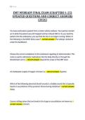 EMT MYBRADY FINAL EXAM &lpar;CHAPTERS 1-25&rpar;&NewLine;UPDATED QUESTIONS AND CORRECT ANSWERS&NewLine;&lpar;2026&rpar;