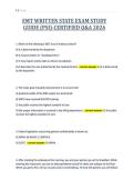 EMT WRITTEN STATE EXAM STUDY&NewLine;GUIDE &lpar;PSI&rpar;-CERTIFIED Q&A 2026