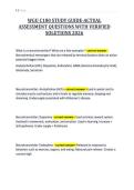 WGU C180 STUDY GUIDE-ACTUAL&NewLine;ASSESSMENT QUESTIONS WITH VERIFIED&NewLine;SOLUTIONS 2026&NewLine;