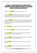 ICEV HACCP  - HAZARD ANALYSIS CRITICAL CONTROL POINTS &vert; QUESTIONS AND VERIFIED ANSWERS &vert; GRADED A&plus;&vert; PASS ON FIRST ATTEMPT &vert; BRAND NEW 2026 UPDATE&excl;&excl;&excl;&excl;&excl;
