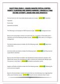 HACCP FINAL EXAM 2 - HAZARD ANALYSIS CRITICAL CONTROL POINTS &vert; QUESTIONS AND VERIFIED ANSWERS &vert; GRADED A&plus;&vert; PASS ON FIRST ATTEMPT &vert; BRAND NEW 2026 UPDATE&excl;&excl;&excl;&excl;&excl;