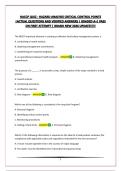 HACCP QUIZ - HAZARD ANALYSIS CRITICAL CONTROL POINTS &vert;ACTUAL QUESTIONS AND VERIFIED ANSWERS &vert; GRADED A&plus;&vert; PASS ON FIRST ATTEMPT &vert; BRAND NEW 2026 UPDATE&excl;&excl;&excl;&excl;&excl;