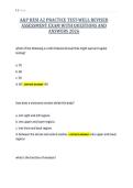 A&P HESI A2 PRACTICE TEST-WELL REVISED&NewLine;ASSESSMENT EXAM WITH QUESTIONS AND&NewLine;ANSWERS 2026&NewLine;