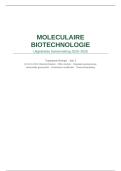 Complete samenvatting &vert; Moleculaire Biotechnologie &vert; Incl&period; 10 oefenvragen &vert; Toegepaste Biologie &vert; Blok 2 &vert; 2026