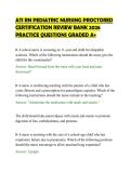 ATI RN PEDIATRIC NURSING PROCTORED &NewLine;ACTUAL PAPER 2026 QUESTIONS WITH &NewLine;SOLUTIONS GRADED A&plus;