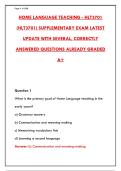 EFFECTIVE HOME LANGUAGE TEACHING&colon; STRATEGIES FOR PARENTS & EDUCATORS