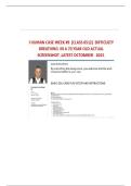 HUMAN CASE WEEK PDF&colon; EXPERT CASE ANALYSIS & KEY INSIGHTS