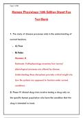 HUMAN PHYSIOLOGY 16TH EDITION BY STUART FOX TEST BANK PDF &vert; EXAM PREP & STUDY GUIDE