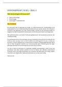 18&sol;20 - Uitgewerkte stationsproef 3e master GNK KUL DEEL 4 &lpar;vak Ge&iuml;ntegreerd Klinisch Onderzoek en Redeneren S1M3&rpar;