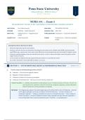 NURS 251 Exam 2 &ndash; Penn State University &lpar;Latest 2026&sol;2027 Update&rpar; &vert; Complete Q&A with Verified Answers &vert; Genetics&comma; Oncology&comma; Pharmacology&comma; Health Promotion&comma; Chronic Illness &vert; A&plus; Grade&NewLine;&NewLine;