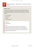 NR511 Differential Diagnosis &mdash; Midterm Practice Exam &bull; 100 Questions with Answers &&NewLine;Rationales