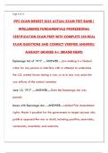 IFPC EXAM NEWEST 2025 ACTUAL EXAM TEST BANK &vert; LATEST 2025 OFFICIAL QUESTION BANK