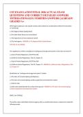 UST EXAM LATEST FINAL 2026 ACTUAL EXAM QUESTIONS AND CORRECT DETAILED ANSWERS WITH RATIONALES &lpar;VERIFIED ANSWERS&rpar; &vert;ALREADY GRADED A&plus;