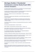 Michigan Residential Builder and Mobile Crane Operator Certification Examination Bundle Study Guide and Practice Resource