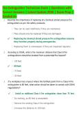 Fire Extinguisher Technician Exam Prep 2026 &vert; Practice Questions & Verified Answers