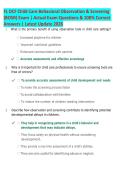 FL DCF Child Care Behavioral Observation & Screening &lpar;BOSR&rpar; Exam Prep 2026 &vert; Practice Questions & Verified Answers