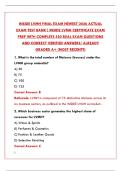 INSIDE LVMH FINAL EXAM NEWEST 2026 ACTUAL EXAM TEST BANK &vert; COMPLETE PRACTICE QUESTIONS & ANSWERS