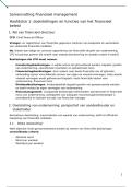 Samenvatting Financieel Management