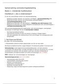 Samenvatting Vennootschapsbelasting