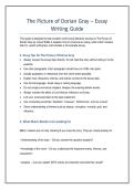 Guide to Dorian Gray Essay Writing 