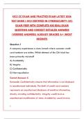 ISC2 CC EXAM AND PRACTICE EXAM LATEST 2026 TEST BANK &ndash; FULL OFFICIAL STUDY GUIDE 