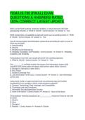 FEMA IS-700 &lpar;FINAL&rpar; EXAM QUESTIONS & ANSWERS RATED 100&percnt; CORRECT LATEST UPDATE 