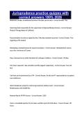 Jurisprudence practice quizzes with correct answers 100&percnt; 2026