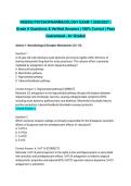 NSG552 PSYCHOPHARMACOLOGY EXAM 1 BUNDLE 2026&sol;2027 &vert; Complete Solutions &vert; Questions & Verified Answers 100&percnt; Correct &vert; Grade A &vert; Pass Guaranteed - A&plus; Graded