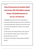 LILLEY&rsquo;S PHARMACOLOGY FOR CANADIAN HEALTH CARE PRACTICE PDF &ndash; CANADIAN DRUG THERAPY & NURSING GUIDE