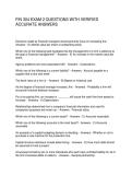FIN 304 EXAM 2 QUESTIONS WITH VERIFIED ACCURATE ANSWERS