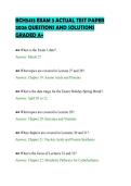 BCH5413 EXAM 3 ACTUAL TEST PAPER &NewLine;2026 QUESTIONS AND SOLUTIONS &NewLine;GRADED A&plus;