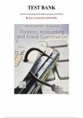 Forensic Accounting and Fraud Examination 2nd Edition &mdash;by Mary-Jo Kranacher&comma; Richard Riley &mdash; Complete Test Bank &lpar;Ch&period;1-16&rpar;