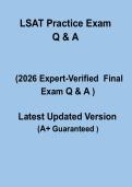 LSAT Practice Exam Questions & Answers &ndash; Full Mock Tests&comma; Solutions & Explanations &lpar;Law School Admission Test PDF&rpar;