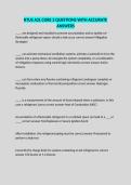 RTUS A2L CORE 3 QUESTIONS WITH ACCURATE ANSWERS