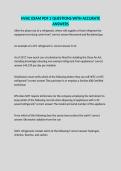 HVAC EXAM PDF 2 QUESTIONS WITH ACCURATE ANSWERS