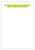 SCH4U Graded 12 CHemiStry Final exam &vert; QUeStionS and&NewLine;anSwerS &vert; 2025 Update &vert; 100&percnt; CorreCt-oVS&period; 