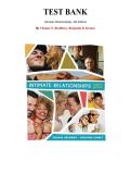 Test Bank for Intimate Relationships 4th Edition by Thomas N&period; Bradbury&comma;  Benjamin R&period; Karney&comma; Chapter 1-16 &vert; All Chapters