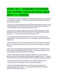 LETRS UNIT 7 ASSESSMENT Questions&NewLine;and Answers &vert; 2026 Simplified Cheat&NewLine;Sheet &vert; A&plus; Verified&NewLine;
