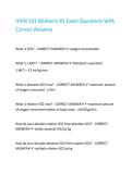HKIN 191 Midterm -1 Exam Questions With Correct Answers&period;