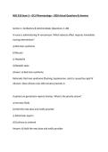NSG 318 Exam 3 &ndash; GCU Pharmacology &ndash; 2026 Actual Questions & Answers&period;