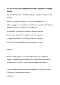 GCU NSG 300 Final Exam &ndash; Foundations of Nursing &ndash; &lpar;2026&rpar; Actual Questions & Answers