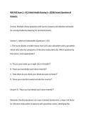 NSG 430 Exam 2 &ndash; GCU Adult Health Nursing II &ndash; &lpar;2026&rpar; Actual Questions & Answers&period;