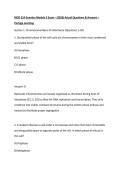 BIOD 210 Genetics Module 3 Exam &ndash; &lpar;2026&rpar; Actual Questions & Answers &ndash; Portage Learning
