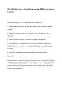 BIOD 210 Module 1 Exam &ndash; Genetics Portage Learning &ndash; &lpar;2026&rpar; Actual Questions & Answers&period;